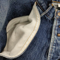 Ordinary fits/BIG MAC ストレート サイズS デニムパンツ ブルー レディース オーディナリーフィッツ/ビッグマック【中古】5-0328G♪