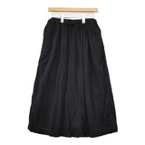 ARMEN インド製 コットン インド製 ガーゼ ロングスカート ブラック レディース アーメン【中古】5-0601M∞