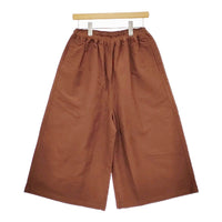 maison de SOIL イージーパンツ ワイドパンツ コットン サイズ1 ガウチョパンツ ブラウン レディース メゾンドソイル【中古】5-0412M△