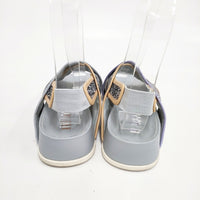 CAMPER クロスベルト サイズ38 サンダル グレー ホワイト レディース カンペール【中古】5-0714S◎