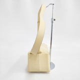 LA SCAIA ラ スカイア レザー 革 ショルダーバッグ イエロー レディース【中古】5-0618G∞