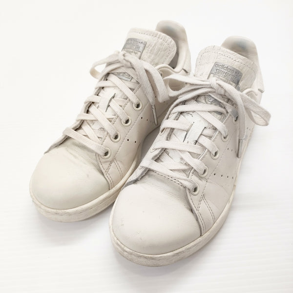 IENA/adidas STAN SMITH PYTHON 22.5cm GY9918 スニーカー アイボリー レディース イエナ/アディダス【中古】5-0419G◎