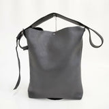 FRRRY Carrier 定価39600円 レザー ショルダーバッグ ブラック レディース フェリー【中古】5-0618G∞