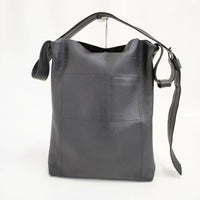 FRRRY Carrier 定価39600円 レザー ショルダーバッグ ブラック レディース フェリー【中古】5-0618G∞