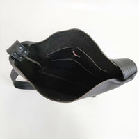 FRRRY Carrier 定価39600円 レザー ショルダーバッグ ブラック レディース フェリー【中古】5-0618G∞