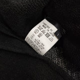 Y's LENO CLOTH STAND COLLAR DRESS 定価94600円 YH-D27-329 サイズ1 ワンピース ブラック レディース ワイズ/Yohji【中古】5-0328M♪
