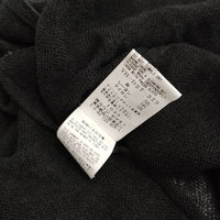 Y's LENO CLOTH STAND COLLAR DRESS 定価94600円 YH-D27-329 サイズ1 ワンピース ブラック レディース ワイズ/Yohji【中古】5-0328M♪