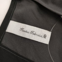 Madu Fabrica ノースリーブ コットン ワンピース チャコールグレー レディース マディファブリカ【中古】5-0612S∞