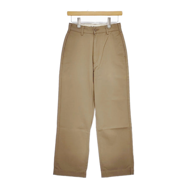 Shinzone HIGH WAIST CHINO PT ハイウエストチノパンツ 定価20900円 20SMSPA58 パンツ ベージュ レディース シンゾーン【中古】5-0412G△