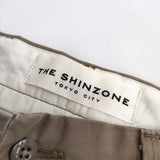 Shinzone HIGH WAIST CHINO PT ハイウエストチノパンツ 定価20900円 20SMSPA58 パンツ ベージュ レディース シンゾーン【中古】5-0412G△