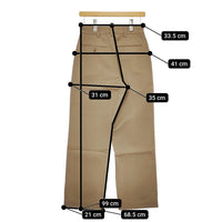 Shinzone HIGH WAIST CHINO PT ハイウエストチノパンツ 定価20900円 20SMSPA58 パンツ ベージュ レディース シンゾーン【中古】5-0412G△