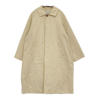 YAECA ステンカラーコート ロング Soutien Collar Coat 175202 サイズM ステンカラーコート ベージュ レディース ヤエカ【中古】5-1008T♪