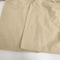 YAECA ステンカラーコート ロング Soutien Collar Coat 175202 サイズM ステンカラーコート ベージュ レディース ヤエカ【中古】5-1008T♪
