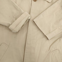 YAECA ステンカラーコート ロング Soutien Collar Coat 175202 サイズM ステンカラーコート ベージュ レディース ヤエカ【中古】5-1008T♪