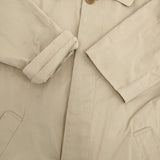 YAECA ステンカラーコート ロング Soutien Collar Coat 175202 サイズM ステンカラーコート ベージュ レディース ヤエカ【中古】5-1008T♪
