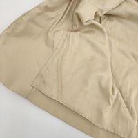 YAECA ステンカラーコート ロング Soutien Collar Coat 175202 サイズM ステンカラーコート ベージュ レディース ヤエカ【中古】5-1008T♪