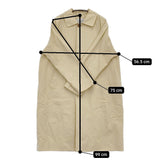 YAECA ステンカラーコート ロング Soutien Collar Coat 175202 サイズM ステンカラーコート ベージュ レディース ヤエカ【中古】5-1008T♪