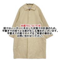 YAECA ステンカラーコート ロング Soutien Collar Coat 175202 サイズM ステンカラーコート ベージュ レディース ヤエカ【中古】5-1008T♪