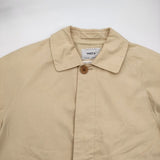 YAECA ステンカラーコート ロング Soutien Collar Coat 175202 サイズM ステンカラーコート ベージュ レディース ヤエカ【中古】5-1008T♪