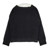 MHL. 595-6253512 ウールナイロン セーター ニット ブラック レディース エムエイチエル【中古】5-1009T∞
