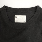 MHL. 595-6253512 ウールナイロン セーター ニット ブラック レディース エムエイチエル【中古】5-1009T∞