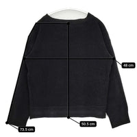 MHL. 595-6253512 ウールナイロン セーター ニット ブラック レディース エムエイチエル【中古】5-1009T∞