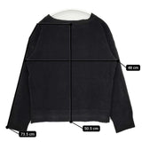 MHL. 595-6253512 ウールナイロン セーター ニット ブラック レディース エムエイチエル【中古】5-1009T∞