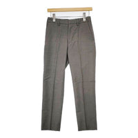 MARGARET HOWELL 578-6243006 ウール FINE WOOL FLANNEL センタープレススラックス パンツ グレージュ レディース マーガレットハウエル【中古】5-1009T∞