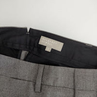 MARGARET HOWELL 578-6243006 ウール FINE WOOL FLANNEL センタープレススラックス パンツ グレージュ レディース マーガレットハウエル【中古】5-1009T∞