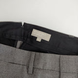 MARGARET HOWELL 578-6243006 ウール FINE WOOL FLANNEL センタープレススラックス パンツ グレージュ レディース マーガレットハウエル【中古】5-1009T∞