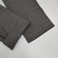 MARGARET HOWELL 578-6243006 ウール FINE WOOL FLANNEL センタープレススラックス パンツ グレージュ レディース マーガレットハウエル【中古】5-1009T∞