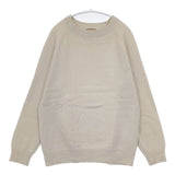 MARGARET HOWELL 579-8260030 ウールコットン PLAIN WOOL COTTON セーター ニット ベージュ メンズ マーガレットハウエル【中古】5-1005T∞