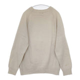MARGARET HOWELL 579-8260030 ウールコットン PLAIN WOOL COTTON セーター ニット ベージュ メンズ マーガレットハウエル【中古】5-1005T∞