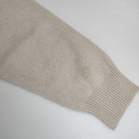 MARGARET HOWELL 579-8260030 ウールコットン PLAIN WOOL COTTON セーター ニット ベージュ メンズ マーガレットハウエル【中古】5-1005T∞