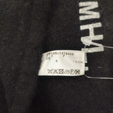 MHL. 595-7276502 ウール 帽子 ベレー帽 ブラック レディース エムエイチエル【中古】5-0925T◎