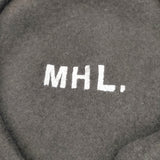 MHL. 595-6276503 ウール 帽子 ベレー帽 カーキ レディース エムエイチエル【中古】5-0925T◎