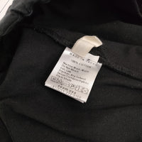 evam eva E171T131 コットンツイル サイズ1 イージーパンツ パンツ ブラック レディース エヴァムエヴァ【中古】5-0412G△