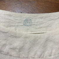 ヤンマ産業 リネン 無地 プルオーバー 長袖 ブラウス シャツ アイボリー レディース ヤンマ産業【中古】5-0412M△