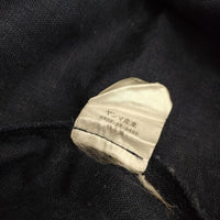 ヤンマ産業 YAMMA リネン プルオーバー チュニック 半袖 ブラウス シャツ ネイビー レディース ヤンマ産業【中古】5-0612S∞
