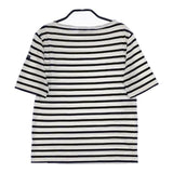 SAINT JAMES ボーダー T0 半袖Ｔシャツ カットソー ホワイト ブルー レディース セントジェームス【中古】5-0601M∞