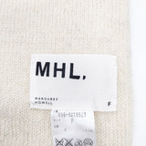 MHL. 596-6278503 ウール ストール マフラー アイボリー レディース エムエイチエル【中古】5-0925T◎