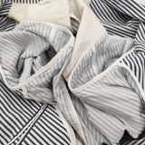 ARTS&SCIENCE 011-00252-019 サイズ2 ストライプ テーラードジャケット ネイビー ホワイト レディース アーツ&サイエンス【中古】5-0411M♪