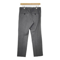 YAECA 14644 Slim Slacks スリムスラックス M センタープレス パンツ グレー CHARCOAL レディース ヤエカ【中古】5-0810G∞