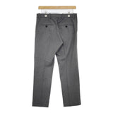 YAECA 14644 Slim Slacks スリムスラックス M センタープレス パンツ グレー CHARCOAL レディース ヤエカ【中古】5-0810G∞
