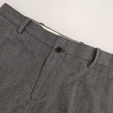 YAECA 14644 Slim Slacks スリムスラックス M センタープレス パンツ グレー CHARCOAL レディース ヤエカ【中古】5-0810G∞