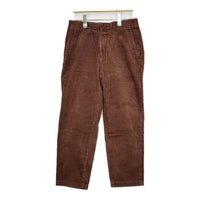 Steven Alan 8WALE CORDUROY SLOW TAPERED PANTS-JUST コーデュロイ パンツ ブラウン メンズ スティーブンアラン【中古】5-1005T∞