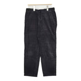 Steven Alan 8WALE CORDUROY SLOW TAPERED PANTS-JUST コーデュロイ パンツ ブラック メンズ スティーブンアラン【中古】5-1005T∞