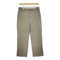 Steven Alan W/TRI 70s STRAIGHT PANTS-JUST ウールトリアセテート パンツ カーキ メンズ スティーブンアラン【中古】5-0417G∞