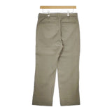Steven Alan W/TRI 70s STRAIGHT PANTS-JUST ウールトリアセテート パンツ カーキ メンズ スティーブンアラン【中古】5-0417G∞