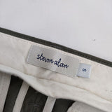 Steven Alan W/TRI 70s STRAIGHT PANTS-JUST ウールトリアセテート パンツ カーキ メンズ スティーブンアラン【中古】5-0417G∞